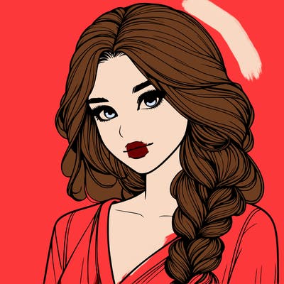 beautiful girl model realistic