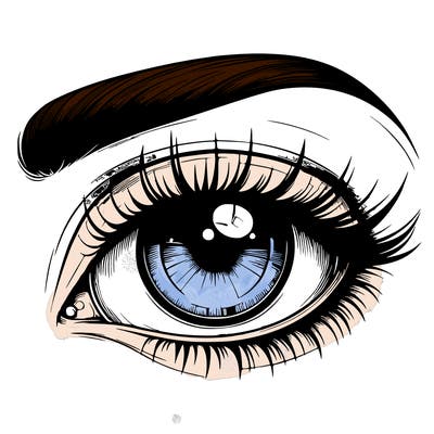 realistic eye