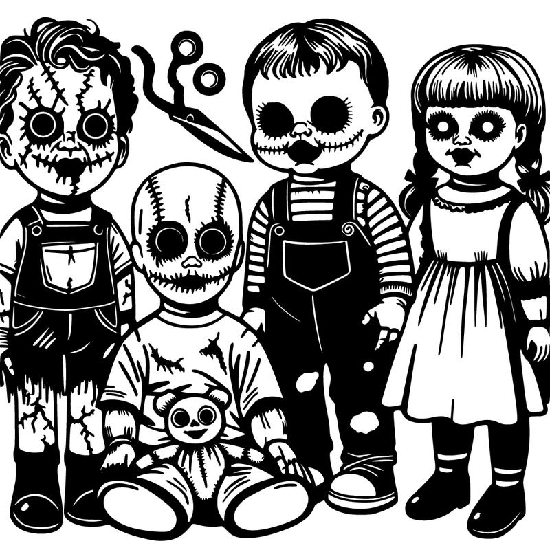 creepy dolls