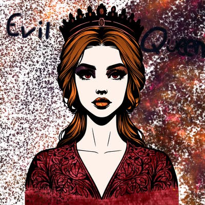 realistic beautiful queen