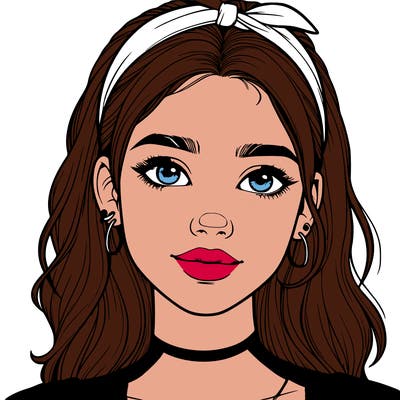 realistic teenage girl