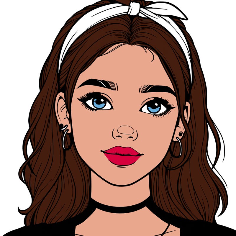 realistic teenage girl