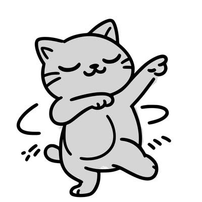 cat dancing