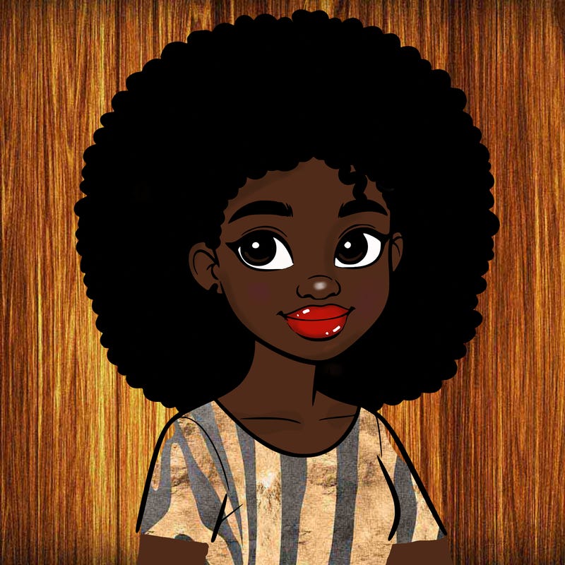 realistic black girl
