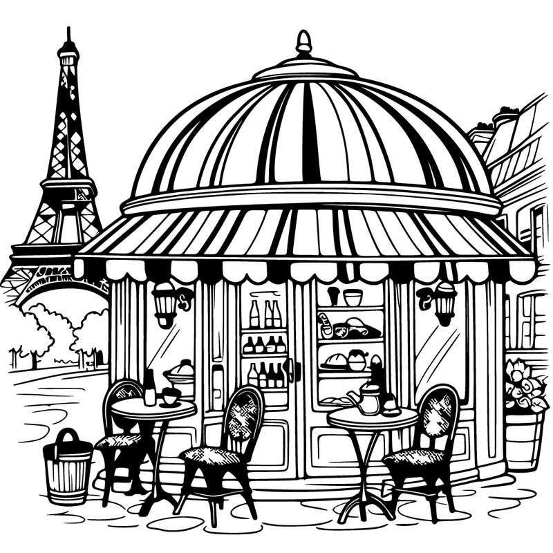 a parisian café