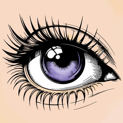 realistic eye