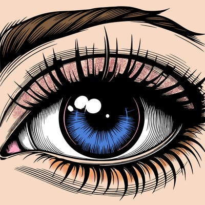 realistic eye