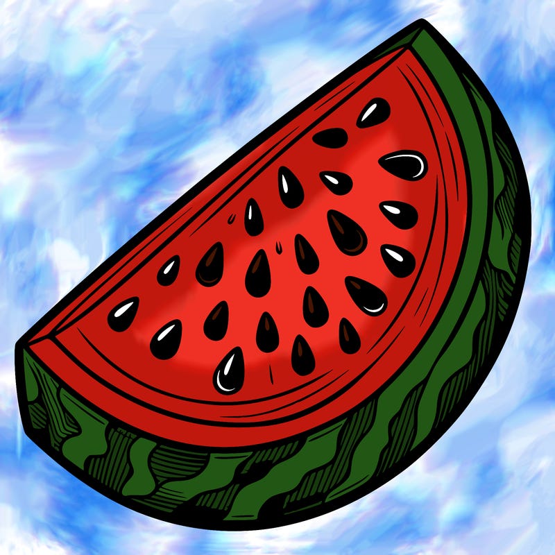 watermelon slice