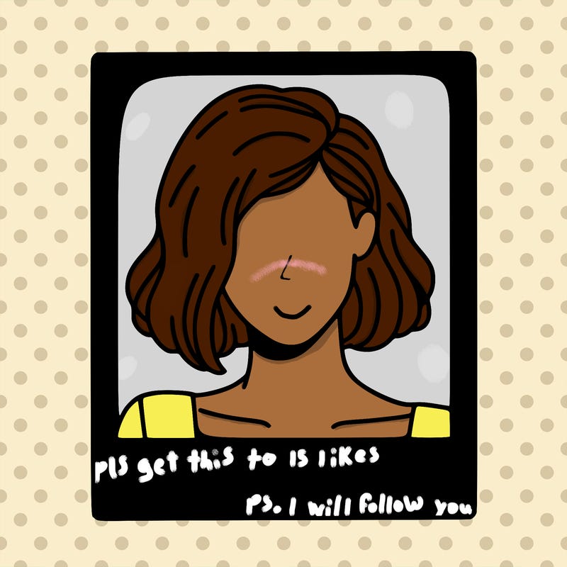 a polaroid portrait of swift's face cut off at the eyes