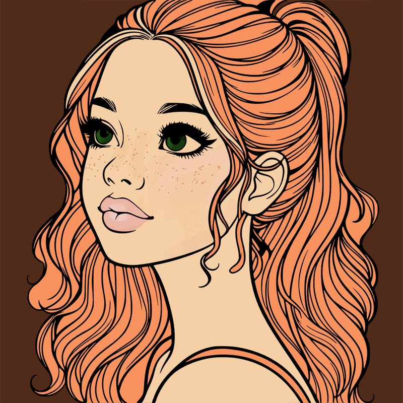 beautiful realistic girl