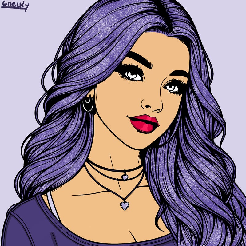 detailed realistic girl