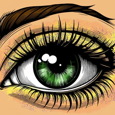 realistic eye