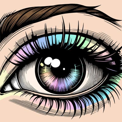 realistic eye