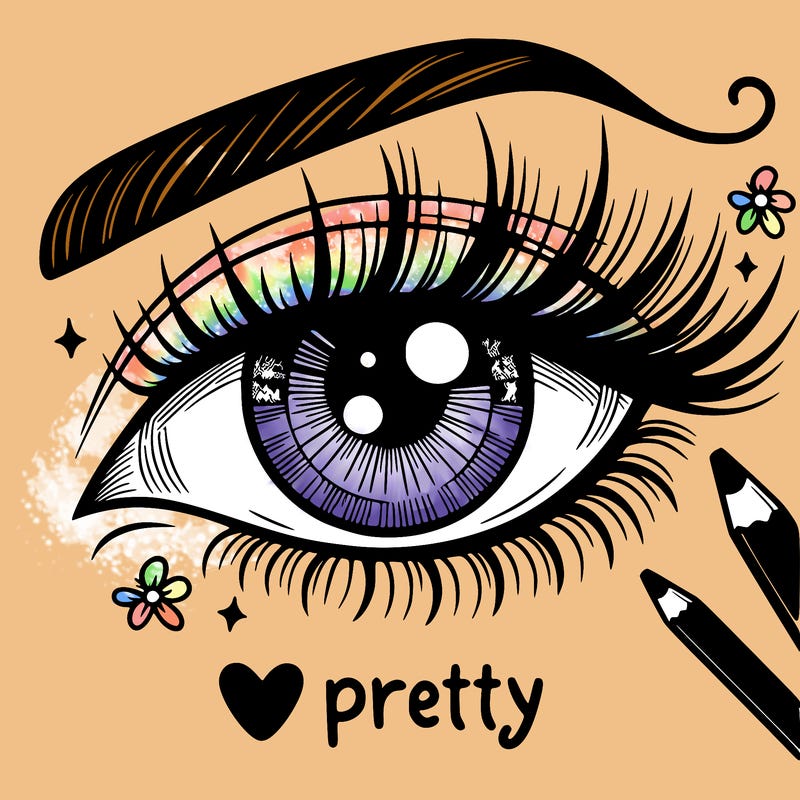 pretty eye