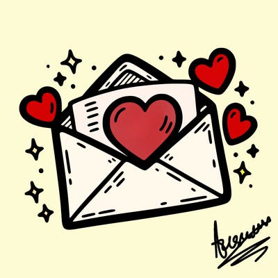 love letter envelope