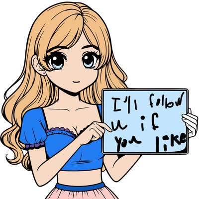 realistic pretty girl holding blank sign