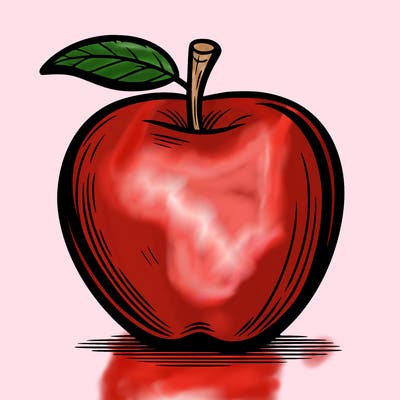 a apple