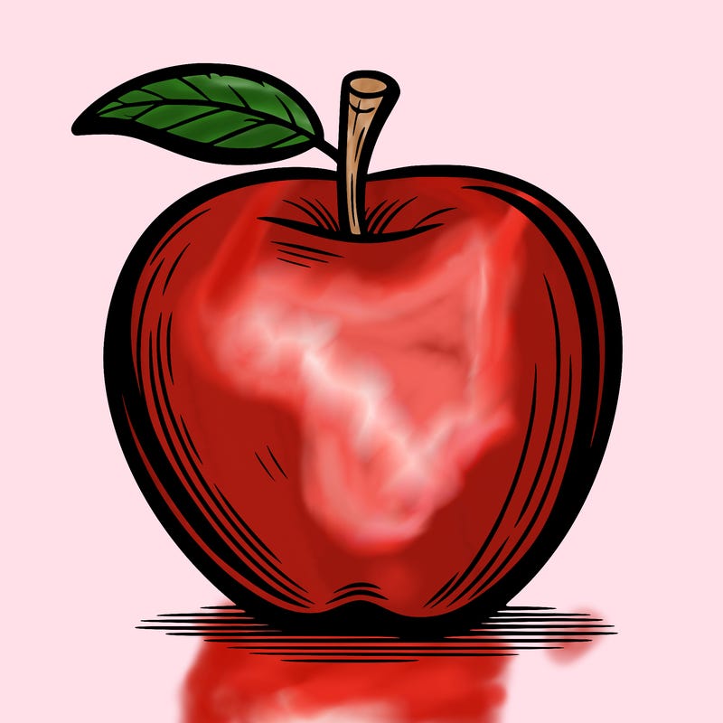 a apple