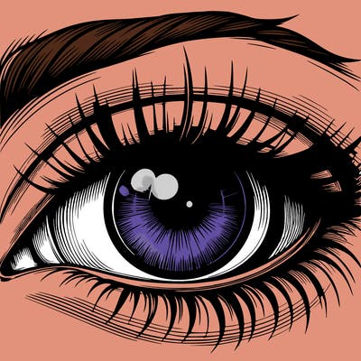 realistic eye