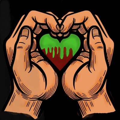 hands making a heart