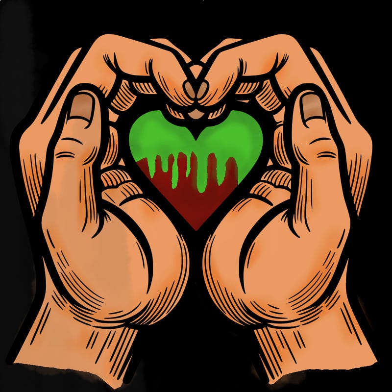 hands making a heart