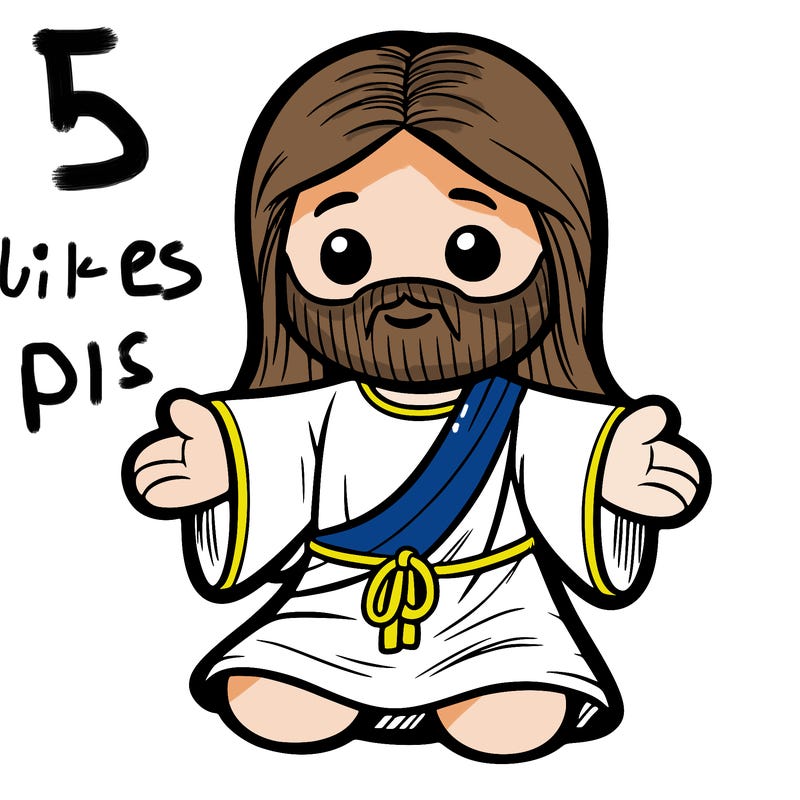 jesus plush