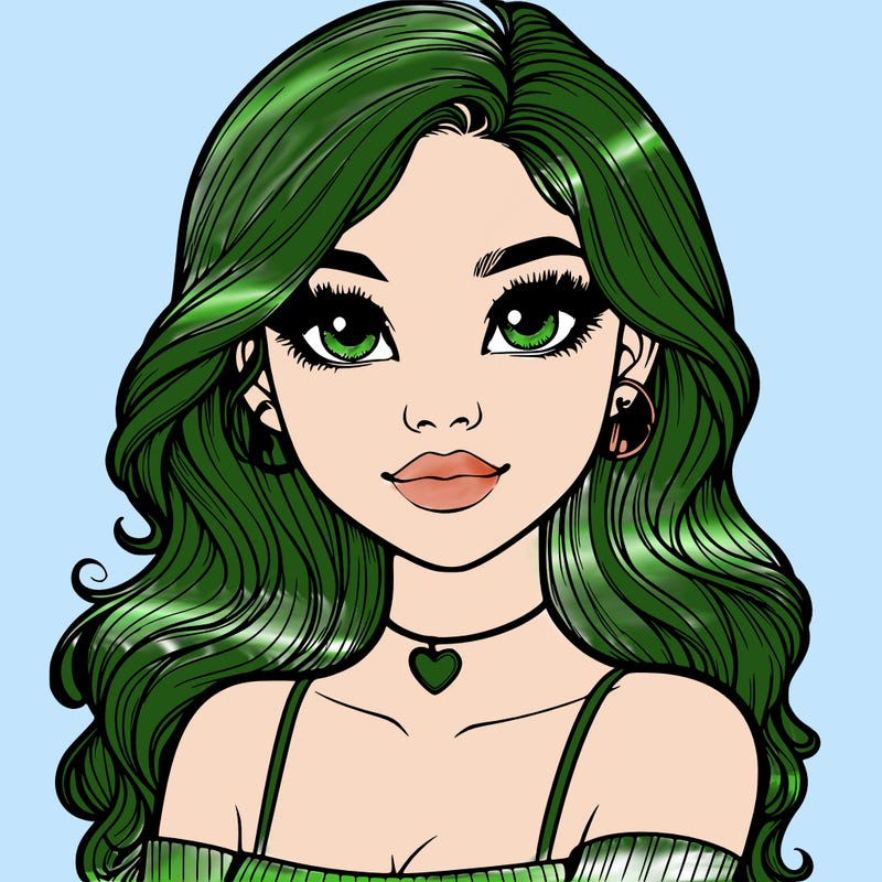 realistic pretty girl