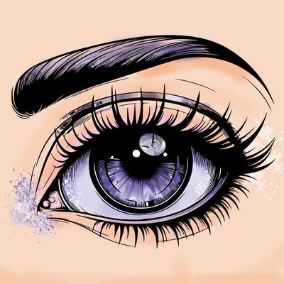 realistic eye