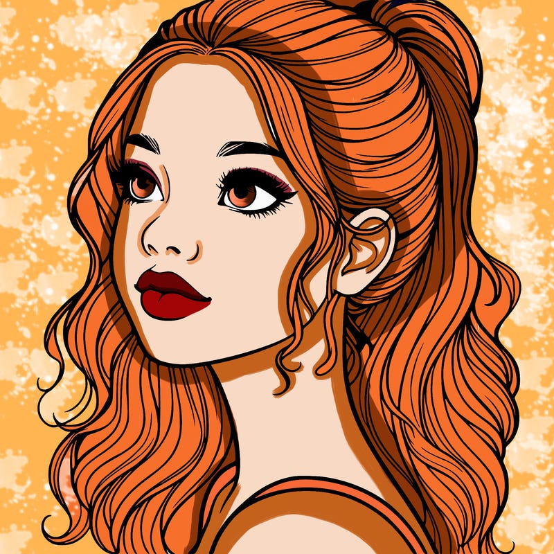 beautiful realistic girl