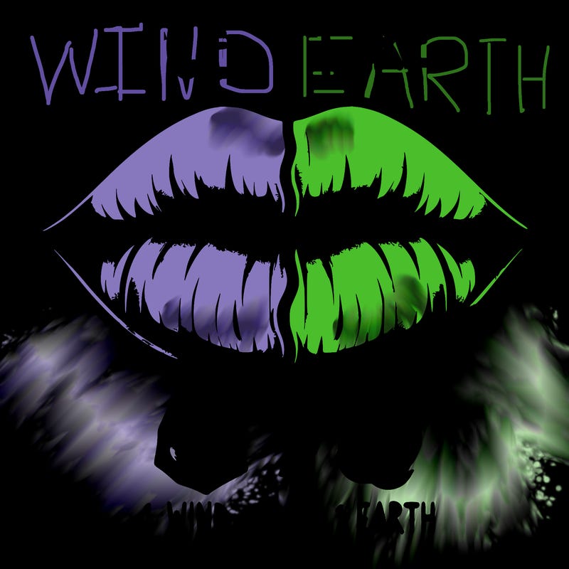 realistic lip split in fourth . 1 fourth ice 1 fire 1wind 1 earth