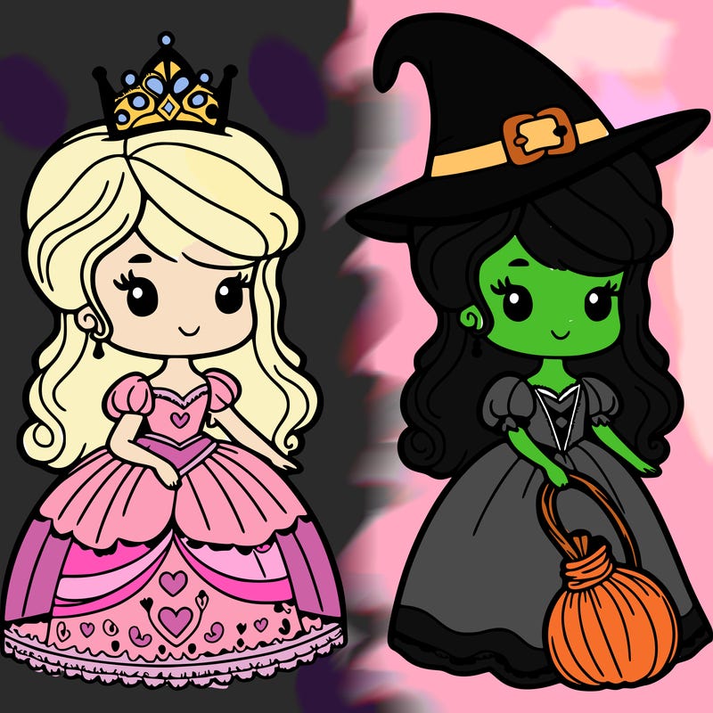 princess as a witch