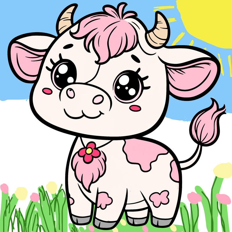 cute cow