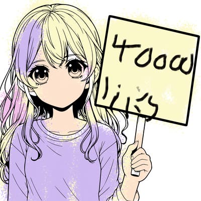 realistic girl holding up a sign