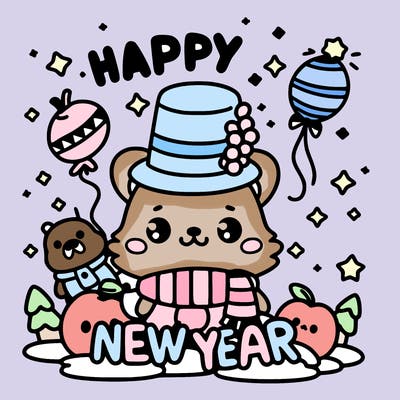 message : happy new year