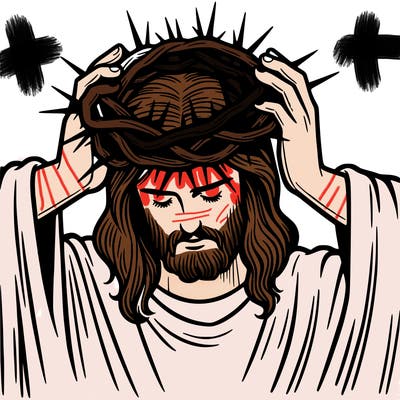 the crowning of jesus with thorns