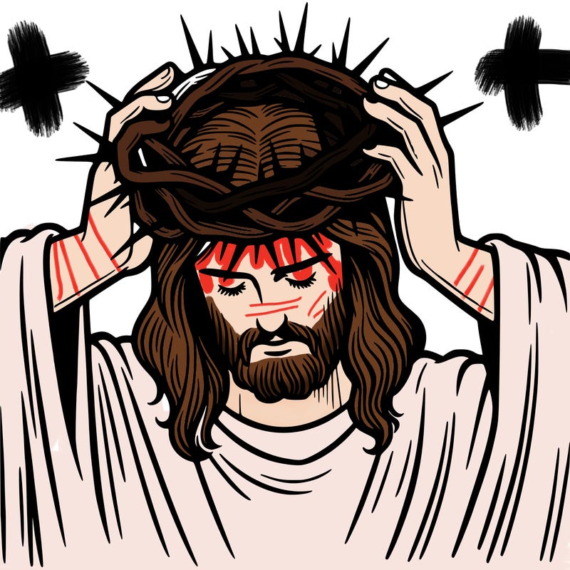 the crowning of jesus with thorns