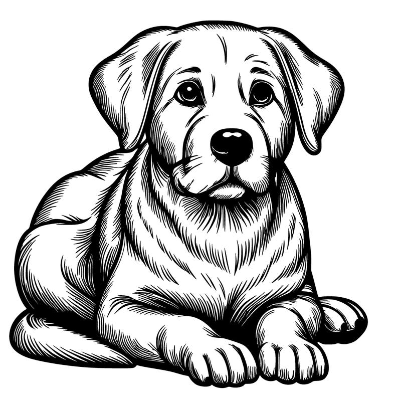 realistic dog