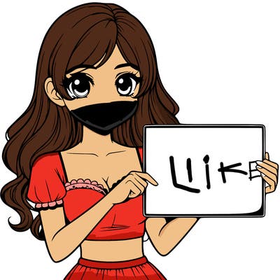 realistic pretty girl holding blank sign