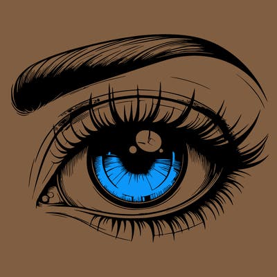 realistic eye