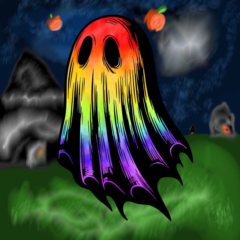 realistic creepy ghost