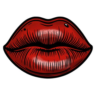 lips with detail