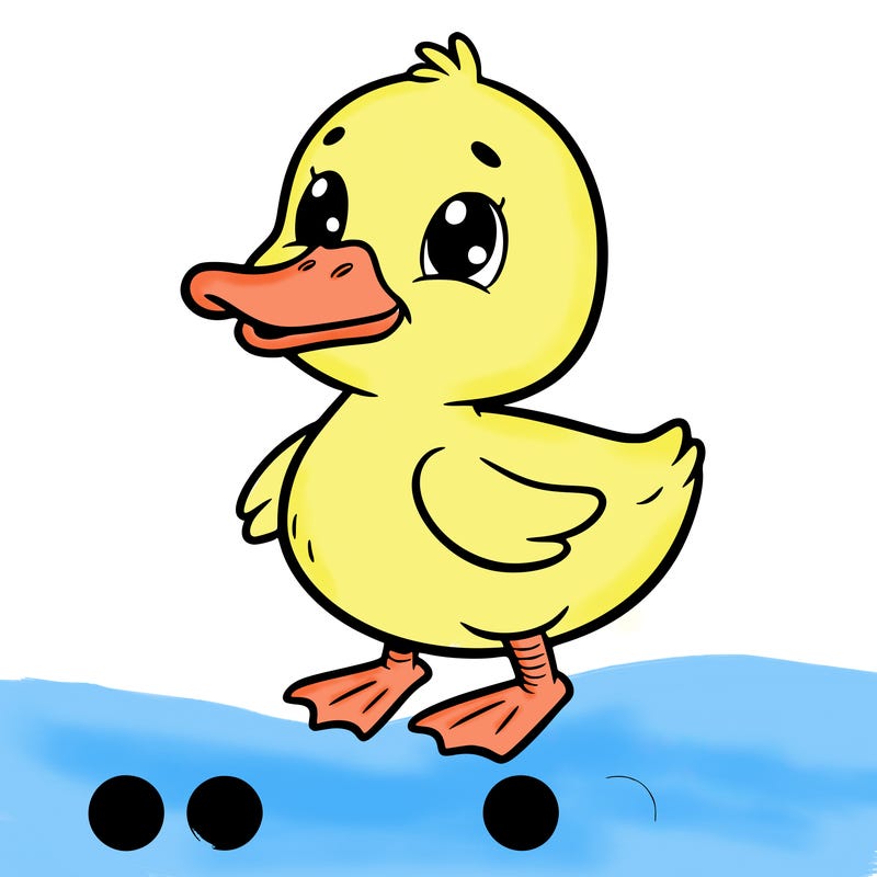 simple duck