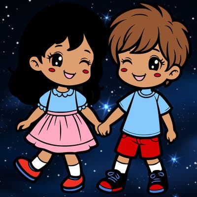 boy and girl