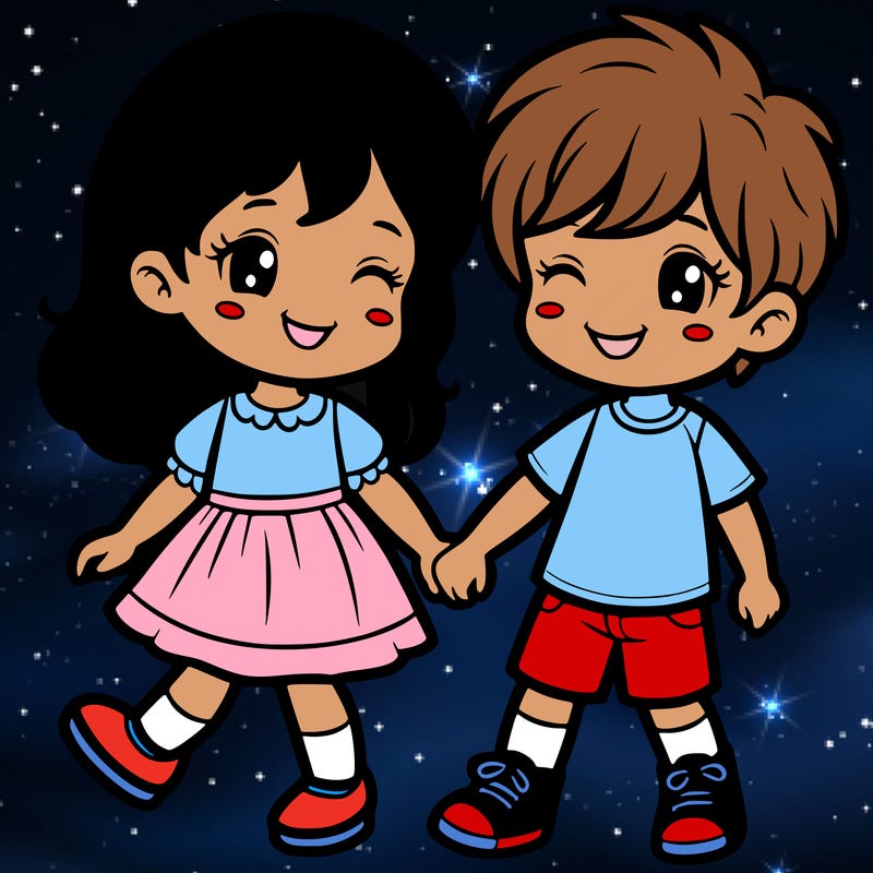 boy and girl