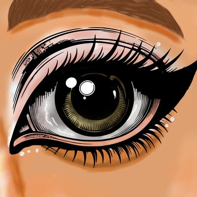realistic eye