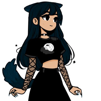 girl in a cute crop top