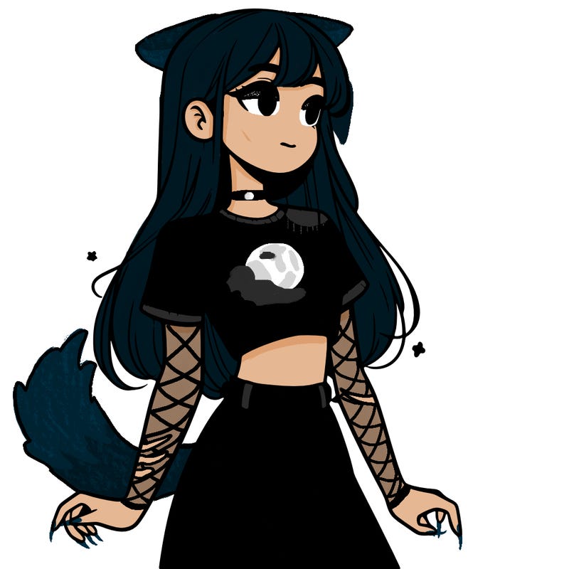 girl in a cute crop top