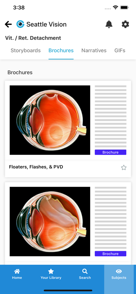 Eye GIFs - Patient Education - Medical App | MWM