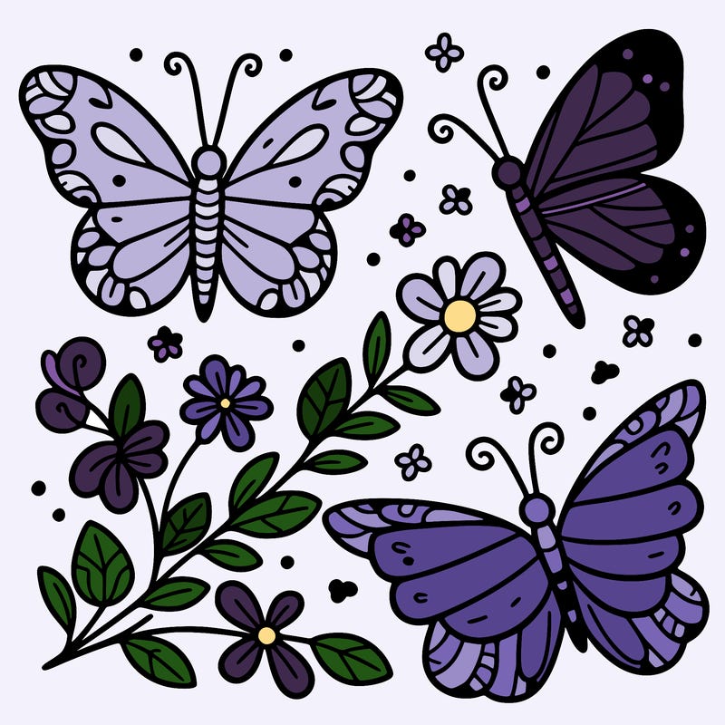 butterflies