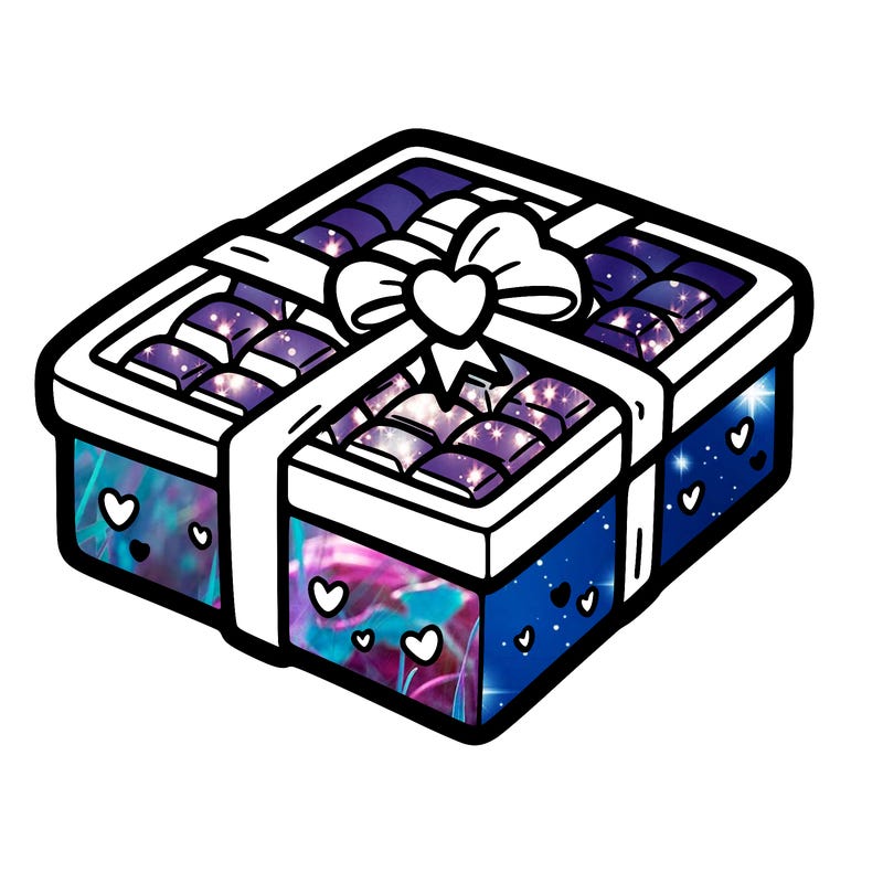 a box of chocolate for valentines day